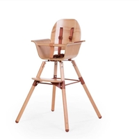 Дървен Трапезен стол Childhome Evowood Natural/Rust