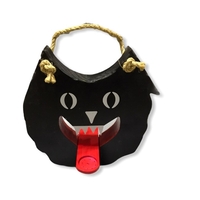 Хранилка за птици, дървена, 34x34x4.5 см