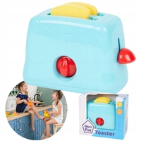 ДЕТСКА КУХНЕНСКА ИГРАЧКА ТОСТЕР, СИН, 18М+, ЗАБАВЛЕНИЕ В КУХНЯТА