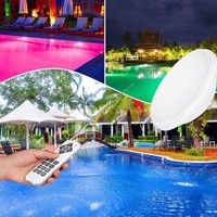 KWODE PAR56 LED осветление за басейн, 54W RGB LED лампа, LED осветление за басейн, запълнено със смола, 12V AC/DC Led Par56