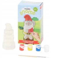 КОМПЛЕКТ ЗА ТВОРЧЕСТВО ГНОМ КЕРАМИЧЕН ГНОМ ЗА БОЯДИСВАНЕ