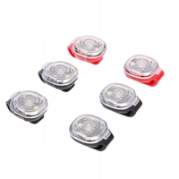 LED ЛАМПА 6 БРОЯ. БЯЛА И ЧЕРВЕНА СВЕТЛИНА