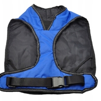 ЖИЛЕТКА ЗА КУЧЕТА СИНЯ РАЗМЕР МАЛЪК ЗА МАЛКИ КУЧЕТА ДРЕХИ