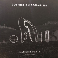 Комплект за вино L' Atelier Du Vin Sommelier set, 4бр, Oeno Collection, Черен