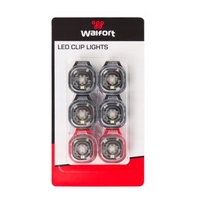 LED ЛАМПА 6 БРОЯ. БЯЛА И ЧЕРВЕНА СВЕТЛИНА