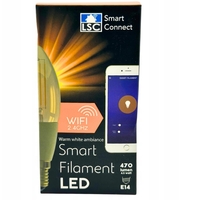 LSC Smart Connect Интелигентна LED крушка с нажежаема жичка E14
