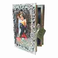 СРЕДНА КУТИЯ/КНИГА С ОГЛЕДАЛО