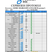 Somec Diablo X Disc Campagnolo Super Record EPS 2x12 Fulcrum | S