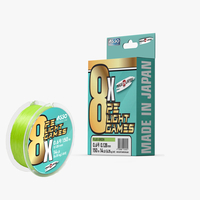ASSO 8X PE LIGHT GAMES 150m FLUO GREEN
