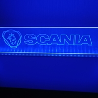 Светеща LED табела за камион