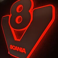 LED светеща табела за камион Скания - Skania V8