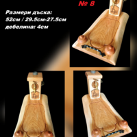Дъска за мезета с чешма и диспенсър за алкохол- ГОТОВИ МОДЕЛИ