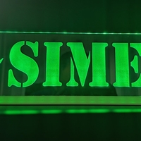 Светеща LED табела за камион RGB светлина