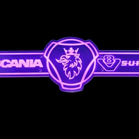 Светеща огледална табела за камион - СКАНИЯ - SKANIA V8 SUPER