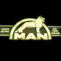 Светеща огледална табела за камион - МАН - MAN