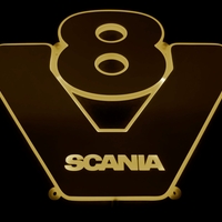 LED светеща табела за камион Скания - Skania V8