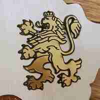 Плакет за Български монети на стойка- 