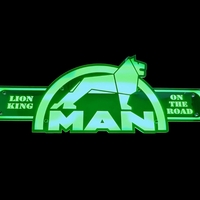 Светеща огледална табела за камион - МАН - MAN