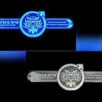 Светеща огледална табела за камион - ВОЛВО - VOLVO