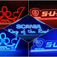 Светеща LED табела за камион