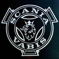 Светеща табела за камион Скания - Skania Vabis