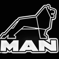 LED светеща табела за камион МАН -MAN