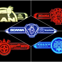Светеща огледална табела за камион - ВОЛВО - VOLVO