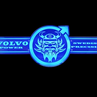 Светеща огледална табела за камион - ВОЛВО - VOLVO