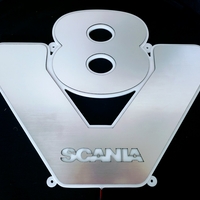 LED светеща табела за камион Скания - Skania V8