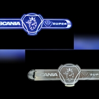 Светеща огледална табела за камион - СКАНИЯ - SKANIA V8 SUPER