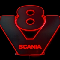 LED светеща табела за камион Скания - Skania V8