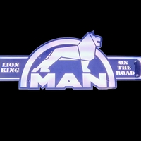 Светеща огледална табела за камион - МАН - MAN