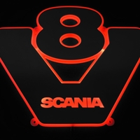 LED светеща табела за камион Скания - Skania V8