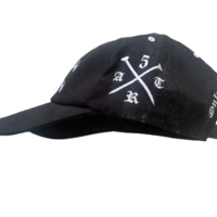 Black baseball cap