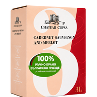 Bag in Box 3L- Каберне Совиньон и Мерло