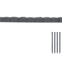 Ограничител за трева тип Римски камък 120x7x8