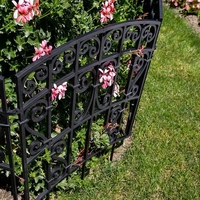 Декоративна черна оградка Antico 2.2 метра