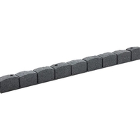 Ограничител за трева тип Римски камък 120x7x8