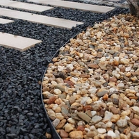 Ограничителна лента – бордюр за градини EASY BORDER, графит, 5cm х 10m