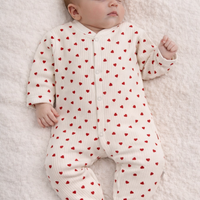 Ромпър малки сърчица