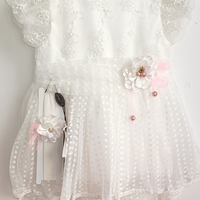 Елегантна бяла рокля