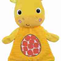 Играчка за гушкане Bright Starts - Snuggle & Teethe, Жираф