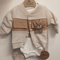 Бежов комплект с 3D мече