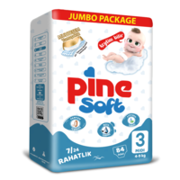Пелени Pine Soft Jumbo 3 /4-9кг/ 84 броя