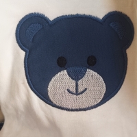 Комплект от 3 части с мече в тъмно синьо