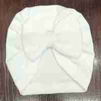 Бебешка шапка тип тюрбан 0-6 месеца