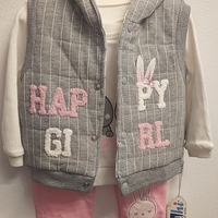 Комплект от 3 части с грейка Happy Girl