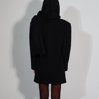 After Midnight Tailored Oversized Wool Blazer