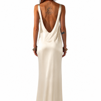Salt Skin Satin Maxi Dress