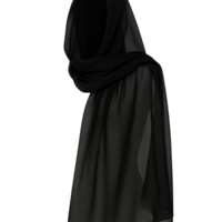 Black Sheer Wrap Scarf